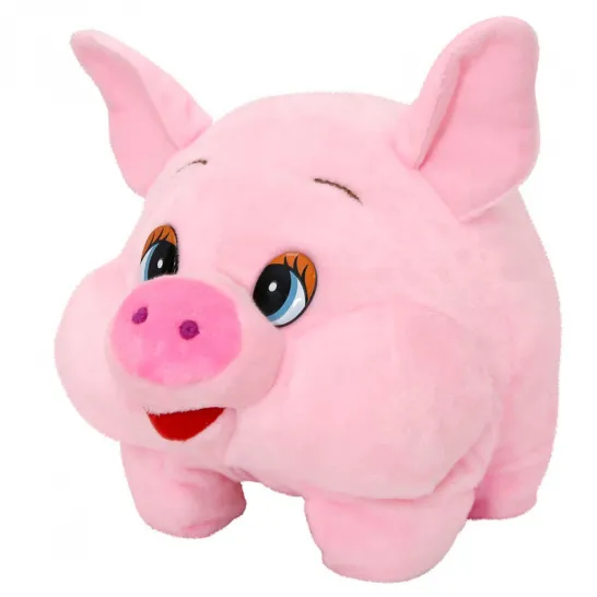 Сладкий детский новогодний подарок в мягкой упаковке-игрушке "Альфик" в стандартной комплектации
